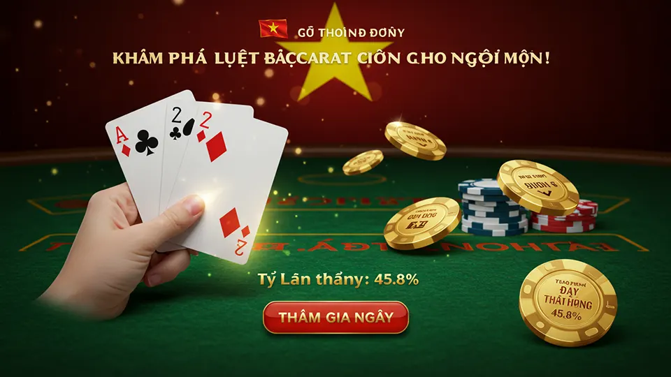 luật baccarat cơ bản