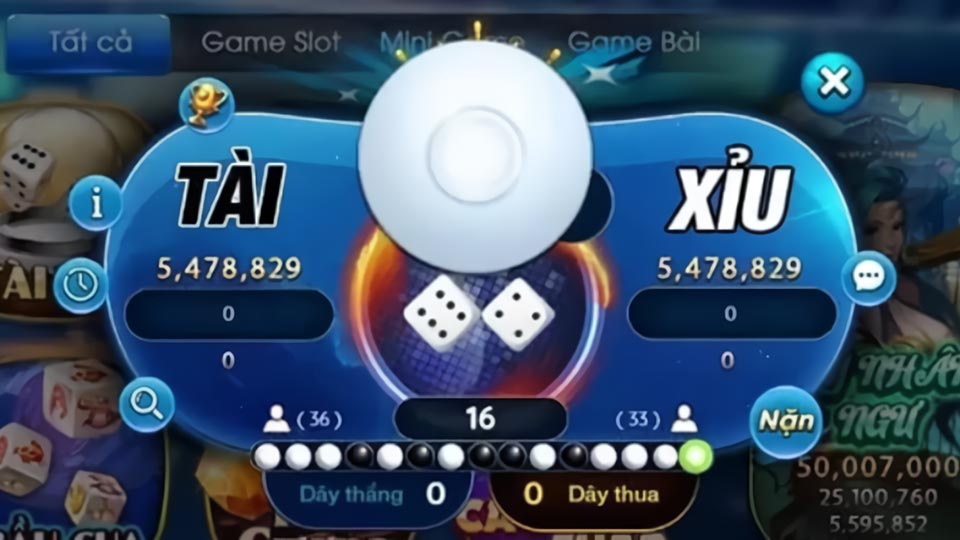 Khái niệm về tài xỉu VIP